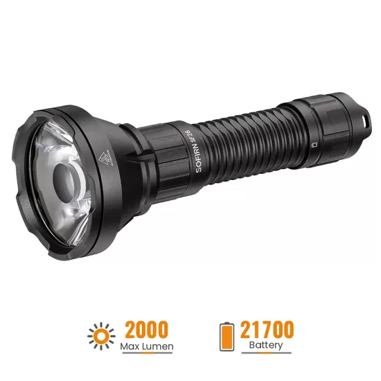 SOFIRN SF26 Rechargeable EDC Flashlight with Tail Switch